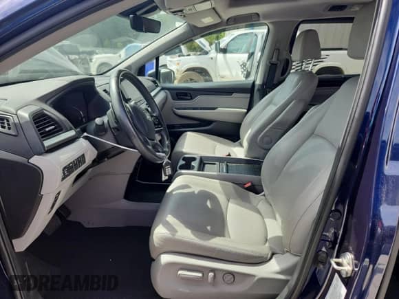 2019 Honda Odyssey EX-L with VIN 5FNRL6H75KB136180, listed as a Copart auction lot 62724365 with 89,160 mi miles and Salvage title. Bid and sale history available at DreamBid. Image 7.