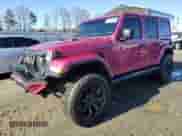 2022 Jeep Wrangler Unlimited Sahara z VIN 1C4HJXEG0NW157739, wystawiony jako Copart lot #43148315 z przebiegiem 36 116 mil mil oraz Szkoda całkowita • Salvage title. Historia ofert i sprzedaży dostępna na DreamBid. Obrazek 1.