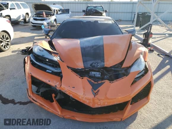 2023 Chevrolet Corvette 3LZ с VIN 1G1YF3D39P5601842, выставлен на аукционе Copart как лот 82047124 с пробегом 7 330 миль миль и Списание • Salvage title. История ставок и продаж доступна на DreamBid. Изображение 5.