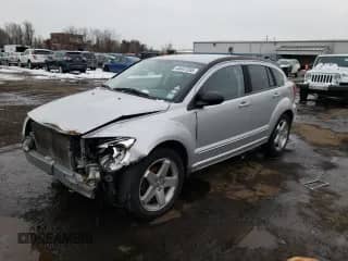 2008 Dodge Caliber R/T with VIN 1B3HE78KX8D614269, listed as a Copart auction lot 44447355 with 129,626 mi miles and Salvage title. Bid and sale history available at DreamBid. Image 1.