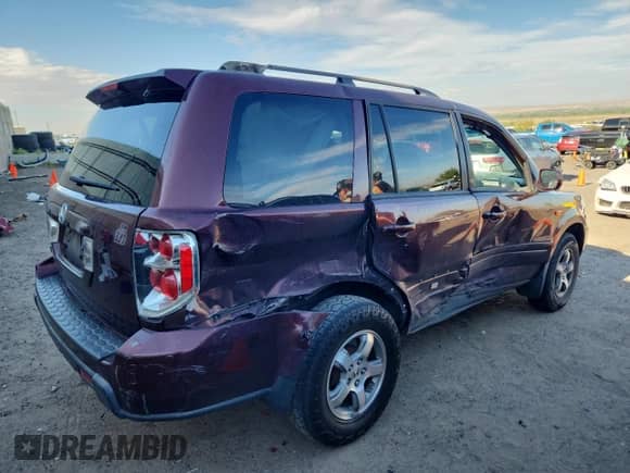 2007 Honda Pilot EX с VIN 5FNYF28497B021400, выставлен на аукционе Copart как лот 67851185 с пробегом 333 375 миль миль и Списание • Salvage title. История ставок и продаж доступна на DreamBid. Изображение 3.