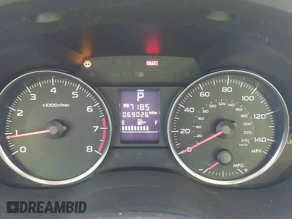 2016 Subaru Impreza with VIN JF1GJAA60GH023932, listed as a IAAI auction lot 42629397 with 69,026 mi miles and . Bid and sale history available at DreamBid. Image 7.