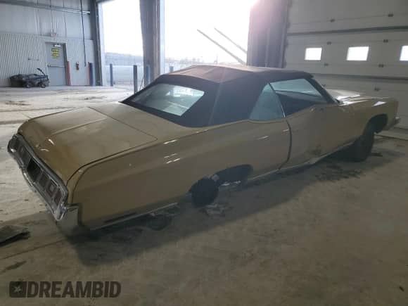 1973 Chevrolet Caprice с VIN 1N67R3S148043, выставлен на аукционе Copart как лот 84374964 с пробегом 23 308 миль миль и Списание • Salvage title. История ставок и продаж доступна на DreamBid. Изображение 3.