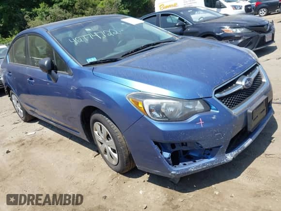 2015 Subaru Impreza z VIN JF1GJAA65FH017526, wystawiony jako IAAI lot #42774722 z przebiegiem 124 943 mil mil oraz . Historia ofert i sprzedaży dostępna na DreamBid. Obrazek 1.