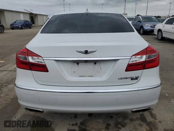 2013 Hyundai Genesis R-Spec z VIN KMHGC4DHXDU245721, wystawiony jako Copart lot #74186514 z przebiegiem Nie podano mil oraz Szkoda całkowita • Salvage title. Historia ofert i sprzedaży dostępna na DreamBid. Obrazek 6.