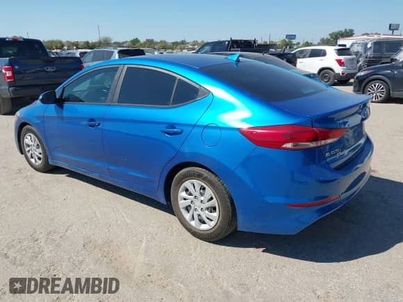 2017 Hyundai Elantra SE with VIN 5NPD74LF2HH079349, listed as a IAAI auction lot 43472248 with 77,163 mi miles and . Bid and sale history available at DreamBid. Image 3.