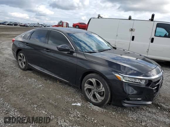 2018 Honda Accord EX-L z VIN 1HGCV1F53JA087770, wystawiony jako Copart lot #85873705 z przebiegiem 110 064 mil mil oraz Szkoda całkowita • Salvage title. Historia ofert i sprzedaży dostępna na DreamBid. Obrazek 4.