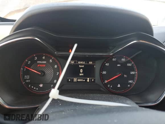 2023 Chevrolet TrailBlazer RS with VIN KL79MUSL7PB005394, listed as a Copart auction lot 69130915 with 60,819 mi miles and Salvage title. Bid and sale history available at DreamBid. Image 9.