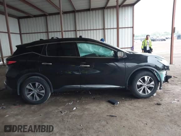 2019 Nissan Murano SL with VIN 5N1AZ2MJ5KN129152, listed as a IAAI auction lot 42156448 with 108,316 mi miles and . Bid and sale history available at DreamBid. Image 14.
