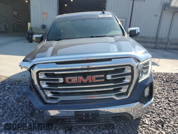 2021 GMC Sierra 1500 SLT with VIN 3GTU9DEDXMG373414, listed as a Copart auction lot 81006705 with 56,491 mi miles and Salvage title. Bid and sale history available at DreamBid. Image 5.