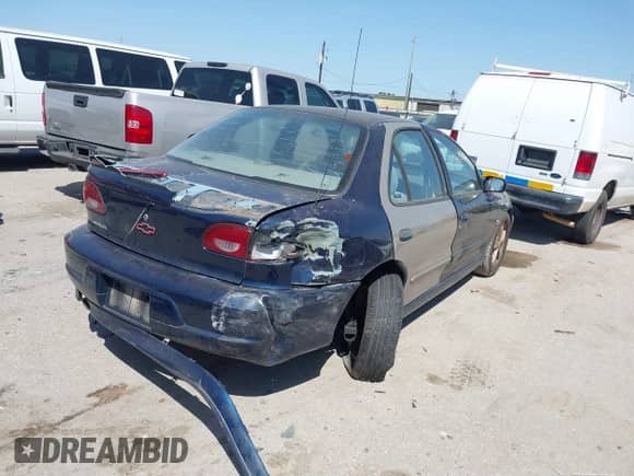 2002 Chevrolet Cavalier with VIN 1G1JH52TX27180298, listed as a IAAI auction lot 41843314 with Not provided miles and . Bid and sale history available at DreamBid. Image 4.