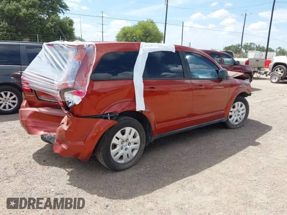 2014 Dodge Journey American Value with VIN 3C4PDCAB5ET152564, listed as a IAAI auction lot 42864372 with 173,910 mi miles and . Bid and sale history available at DreamBid. Image 4.