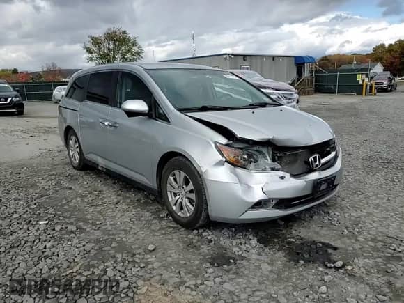 2014 Honda Odyssey EX with VIN 5FNRL5H41EB135161, listed as a Copart auction lot 82611715 with 120,764 mi miles and Salvage title. Bid and sale history available at DreamBid. Image 15.