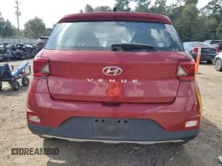 2021 Hyundai Venue SE with VIN KMHRB8A32MU069811, listed as a Copart auction lot 81488385 with 76,509 mi miles and Salvage title. Bid and sale history available at DreamBid. Image 6.