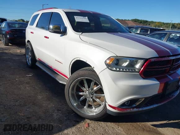 2017 Dodge Durango Citadel with VIN 1C4RDJEG6HC806667, listed as a IAAI auction lot 43343101 with Not provided miles and . Bid and sale history available at DreamBid. Image 1.