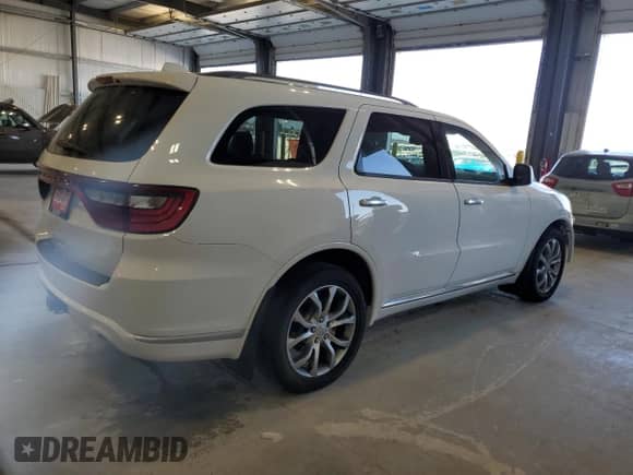2016 Dodge Durango Citadel Anodized Platinum with VIN 1C4SDJET1GC416394, listed as a Copart auction lot 66315915 with 155,713 mi miles and Salvage title. Bid and sale history available at DreamBid. Image 3.