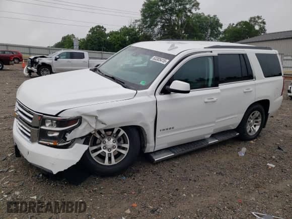 2017 Chevrolet Tahoe LS с VIN 1GNSKAKC4HR197138, выставлен на аукционе Copart как лот 63305415 с пробегом 144 198 миль миль и Списание • Salvage title. История ставок и продаж доступна на DreamBid. Изображение 1.