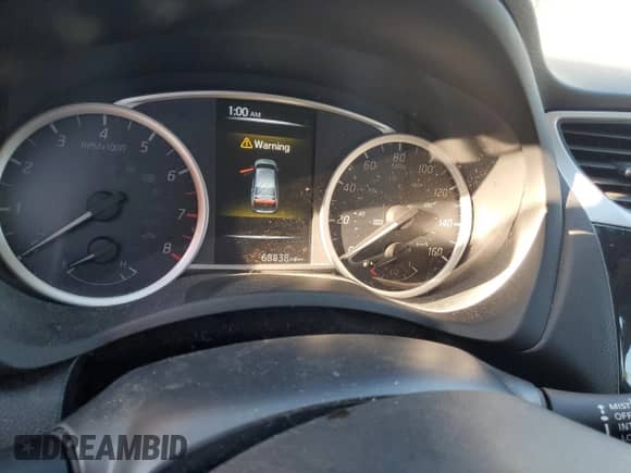 2017 Nissan Sentra SR with VIN 3N1AB7AP9HY258282, listed as a Copart auction lot 87017905 with 68,838 mi miles and Salvage title. Bid and sale history available at DreamBid. Image 9.