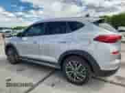 2021 Hyundai Tucson SEL with VIN KM8J3CAL9MU346340, listed as a Copart auction lot 80075775 with 52,830 mi miles and Salvage title. Bid and sale history available at DreamBid. Image 2.