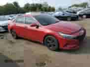 2022 Hyundai Elantra SEL with VIN KMHLS4AG3NU306972, listed as a Copart auction lot 80566065 with 55,684 mi miles and Salvage title. Bid and sale history available at DreamBid. Image 4.