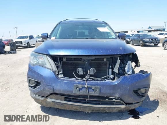 2017 Nissan Pathfinder SV with VIN 5N1DR2MM2HC656691, listed as a IAAI auction lot 42234327 with 129,867 mi miles and . Bid and sale history available at DreamBid. Image 12.