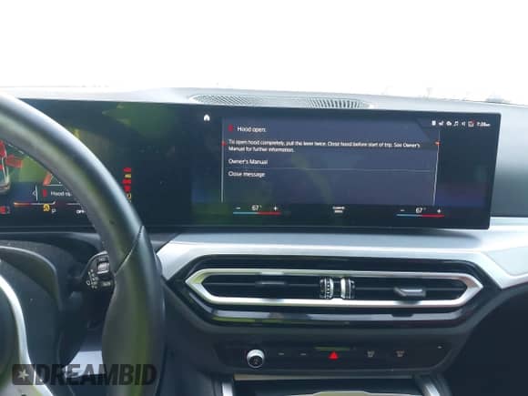 2023 BMW i4 eDrive40 with VIN WBY73AW01PFR26528, listed as a IAAI auction lot 41578844 with 19,636 mi miles and . Bid and sale history available at DreamBid. Image 18.