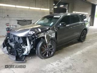 2021 Dodge Durango SXT Plus with VIN 1C4RDJAG1MC793178, listed as a Copart auction lot 57764015 with 102,032 mi miles and Salvage title. Bid and sale history available at DreamBid. Image 1.