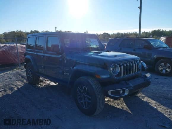 2024 Jeep Wrangler Sahara с VIN 1C4PJXEGXRW281566, выставлен на аукционе IAAI как лот 41370645 с пробегом 2 280 миль миль и . История ставок и продаж доступна на DreamBid. Изображение 1.