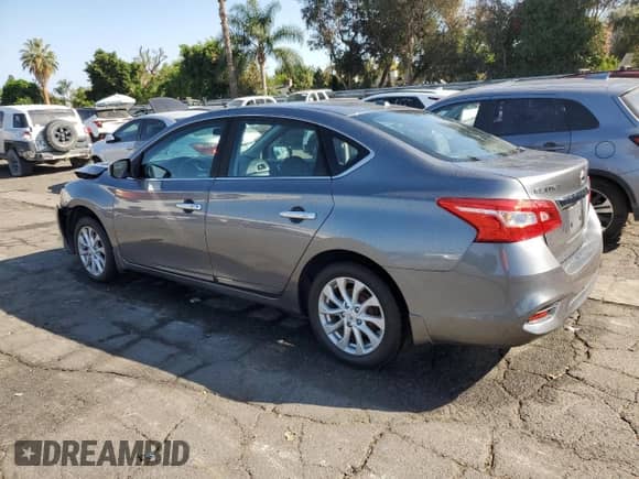 2017 Nissan Sentra SV with VIN 3N1AB7AP2HY315079, listed as a Copart auction lot 80542285 with 75,699 mi miles and Clean title. Bid and sale history available at DreamBid. Image 2.