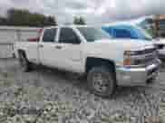 2017 Chevrolet Silverado 2500HD Work Truck with VIN 1GC1KUEG1HF194624, listed as a Copart auction lot 75529174 with 185,153 mi miles and Clean title. Bid and sale history available at DreamBid. Image 4.