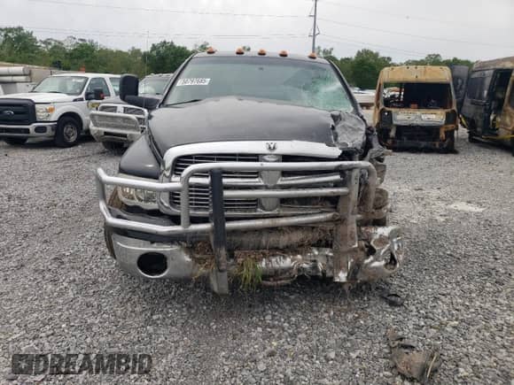2005 Dodge 3500 SLT with VIN 3D7MR48C55G745008, listed as a Copart auction lot 50797685 with 371,203 mi miles and Salvage title. Bid and sale history available at DreamBid. Image 5.