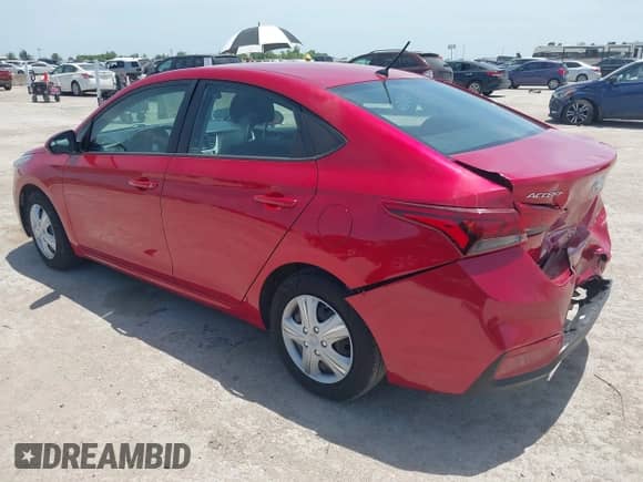 2021 Hyundai Accent SE с VIN 3KPC24A63ME143989, выставлен на аукционе IAAI как лот 42757344 с пробегом 74 103 миль миль и . История ставок и продаж доступна на DreamBid. Изображение 3.