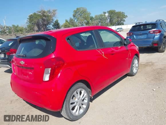 2020 Chevrolet Spark LT z VIN KL8CD6SA8LC408929, wystawiony jako IAAI lot #43205755 z przebiegiem 85 026 mil mil oraz . Historia ofert i sprzedaży dostępna na DreamBid. Obrazek 4.