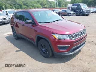 2021 Jeep Compass Sport z VIN 3C4NJCAB9MT572200, wystawiony jako IAAI lot #42896363 z przebiegiem 32 024 mil mil oraz . Historia ofert i sprzedaży dostępna na DreamBid. Obrazek 1.