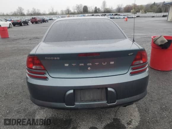 2005 Dodge Stratus SXT with VIN 1B3EL46X05N508070, listed as a Copart auction lot 52561975 with 98,979 mi miles and Salvage title. Bid and sale history available at DreamBid. Image 6.