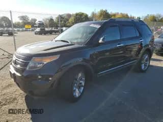 2012 Ford Explorer XLT with VIN 1FMHK7D81CGA29925, listed as a Copart auction lot 82337515 with 124,888 mi miles and Salvage title. Bid and sale history available at DreamBid. Image 1.