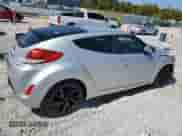 2016 Hyundai Veloster with VIN KMHTC6AD8GU302059, listed as a Copart auction lot 72081325 with 128,691 mi miles and Salvage title. Bid and sale history available at DreamBid. Image 3.