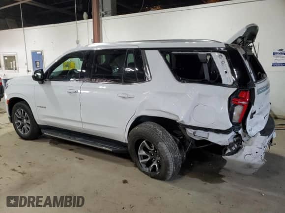 2023 Chevrolet Tahoe LS с VIN 1GNSKMKDXPR308137, выставлен на аукционе Copart как лот 66957305 с пробегом 23 898 миль миль и Списание • Salvage title. История ставок и продаж доступна на DreamBid. Изображение 2.