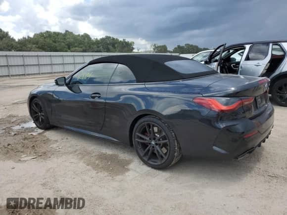 2022 BMW 4 Series M440i with VIN WBA53AT06NCK11740, listed as a Copart auction lot 63387673 with 10,184 mi miles and . Bid and sale history available at DreamBid. Image 2.