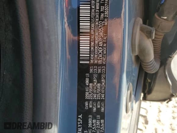 2023 Dodge Hornet GT с VIN ZACNDFAN7P3A05702, выставлен на аукционе Copart как лот 86846795 с пробегом 21 244 миль миль и Списание • Salvage title. История ставок и продаж доступна на DreamBid. Изображение 13.