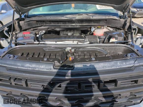 2024 Chevrolet Silverado 1500 Custom with VIN 3GCPABEK5RG119642, listed as a Copart auction lot 60936465 with Not provided miles and Salvage title. Bid and sale history available at DreamBid. Image 11.
