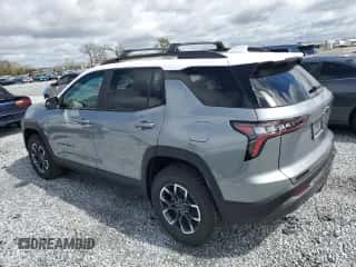 2025 Chevrolet Equinox FWD ACTIV с VIN 3GNAXKEG0SL138023, выставлен на аукционе Copart как лот 46442275 с пробегом 21 миль миль и Списание • Salvage title. История ставок и продаж доступна на DreamBid. Изображение 2.