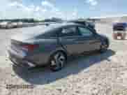 2025 Hyundai Elantra Limited with VIN KMHLP4DG3SU001674, listed as a Copart auction lot 69427485 with 118 mi miles and Salvage title. Bid and sale history available at DreamBid. Image 3.