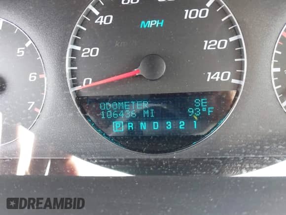 2006 Chevrolet Impala LTZ with VIN 2G1WU581969186038, listed as a IAAI auction lot 43103231 with 106,436 mi miles and . Bid and sale history available at DreamBid. Image 7.