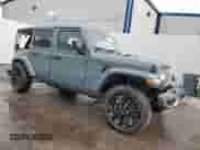 2025 Jeep Wrangler Sahara with VIN 1C4RJXP67SW600277, listed as a Copart auction lot 80646555 with 5,389 mi miles and Clean title. Bid and sale history available at DreamBid. Image 4.