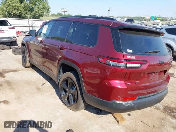 2021 Jeep Grand Cherokee Altitude with VIN 1C4RJKAG1M8149052, listed as a IAAI auction lot 43237993 with 66,653 mi miles and . Bid and sale history available at DreamBid. Image 3.