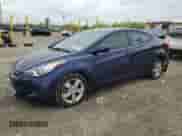 2013 Hyundai Elantra GLS with VIN 5NPDH4AE0DH372216, listed as a Copart auction lot 54752855 with 103,682 mi miles and Salvage title. Bid and sale history available at DreamBid. Image 1.