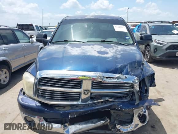 2007 Dodge 1500 SLT with VIN 1D7HA18237J578812, listed as a IAAI auction lot 42443211 with 208,646 mi miles and . Bid and sale history available at DreamBid. Image 12.