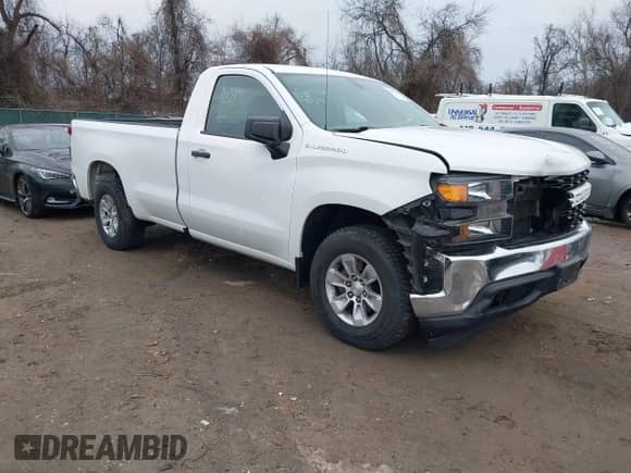 2020 Chevrolet Silverado 1500 Work Truck with VIN 3GCNWAEF3LG290998, listed as a IAAI auction lot 41350711 with 81,856 mi miles and . Bid and sale history available at DreamBid. Image 1.