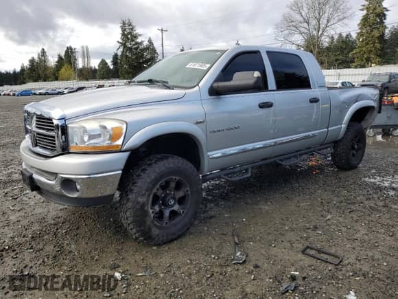 2006 Dodge 1500 SLT с VIN 3D7KS19D16G234673, выставлен на аукционе Copart как лот 51871905 с пробегом 144 542 миль миль и Списание • Salvage title. История ставок и продаж доступна на DreamBid. Изображение 1.